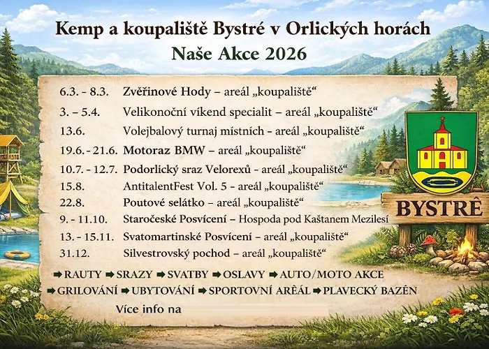 Na Kolech 6l V Arealu Koupaliste V Orlickych Horach Bystré